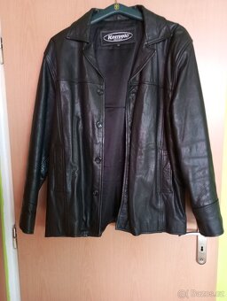 KOŽENÁ BUNDA , SAKO - VEL.  XL - 4