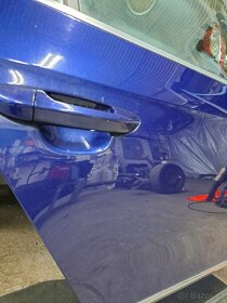 VW Passat B6 sedan modrá LD5Q PZ dveře bez koroze - 4