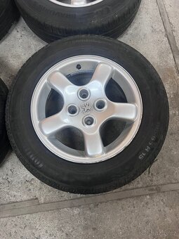 Prodám alu kola Peugeot 4x108 r15 - 4