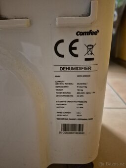 Odvlhčovač vzduchu Comfee MDF2-20DEN3 - 4