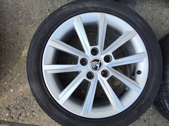 17"letní alu sada Teron 5x112 origo Škoda Octavia 3 Golf 7 - 4
