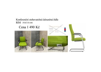 prodám stohovací židle k dispozici 12 ks - 4