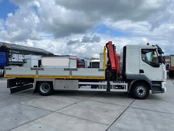 DAF LF 230 - valník s hydraulickou rukou Palfinger - 4