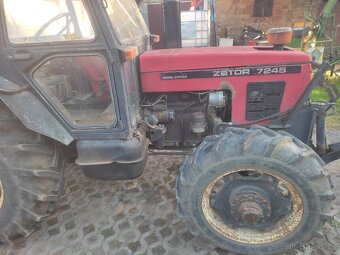 ZETOR 7245  S DOKLADY   ČELNÍ HYDRAULIKA - 4