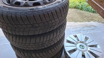 zimní sada 165/70 R14 rozteč 5x100 - 4