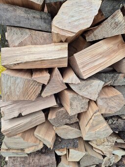 Prodám palivové dřevo Ideální do KRBU SUCHÉ, BEZ KŮRY TBRDÉ - 4