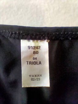 Dámské plavky Triola dvoudílné černé vel. 75 H / 80 - 4