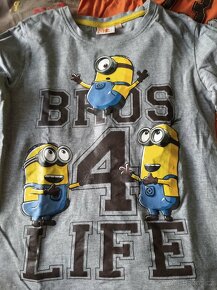 3 trika s dl. rukávem, vel. 140 - 4