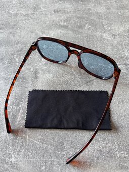 Tygrované modré brýle style Italiano - 4