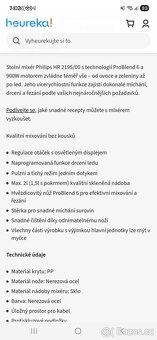 Stolní Mixer Philips nerezovy - 4