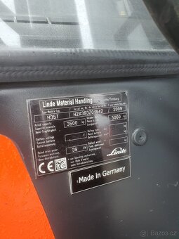 Linde H35T - rok 2009 , 10 300 mth - 4