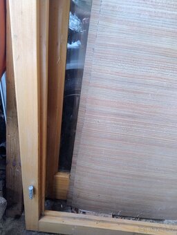 Dřevěné balkonové dveře - 4