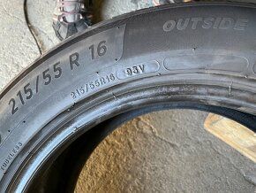 LETNI pneu Michelin 215/55/16 celá sada - 4