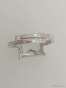 Stříbrný prsten 925 - 4