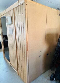 Finska sauna Karibu 2x2m 8kW - 4