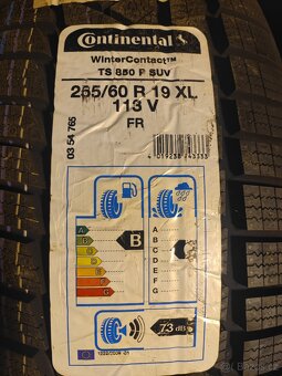 255/60 R19 zimni pneu Continental - nepoužité - 4