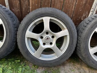Sada kol bmw 5x120 r16 205/55/16 zimní pneu - 4