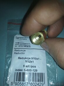 Prodám nové REDUKCE BRZD M10X1 x M12X1 "WP 129" - 4