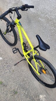 Horské kolo Rockrider 24" top stav - 4