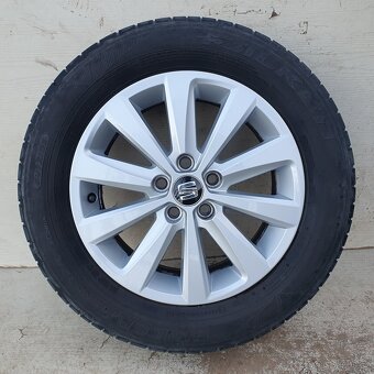 Alu kola Seat 15" 5x100, letní Falken 185/65R15 - 4