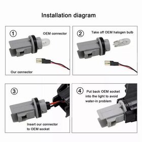 LED dynamické blinkry Mercedes w208,w210,w202,SLK - 4