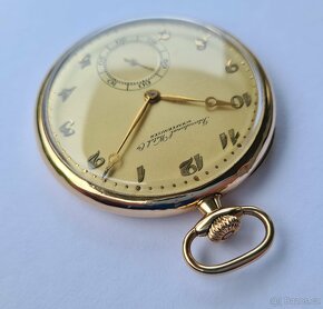 Zlaté kapesní hodinky IWC Schaffhausen 14K
- 4