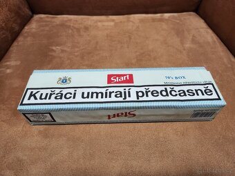 Retro kartón cigaret START - kolek 35 Kč - 4