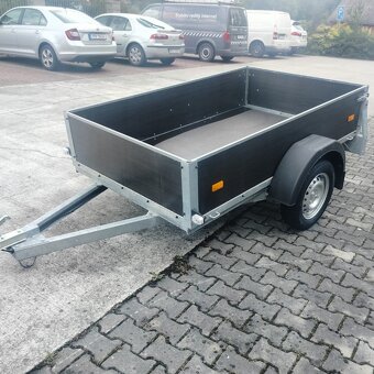 Přívěsný vozík 750Kg, 2,06m x1,26,zesílená náprava na 1350Kg - 4