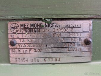 Elektromotor MEZ Mohelnice, 1,5kW - 2870 ot./min - 4