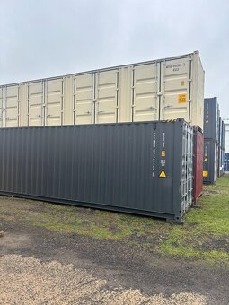 Po první cestě lodní kontejner 40 HC - 4