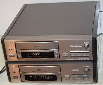 CD přehrávač SONY z řady SCALA, top midi CD, čte CDR - 4