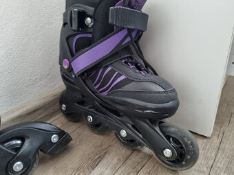 Dětské Kolečkové Brusle Crivit vel. 29-33 - 4