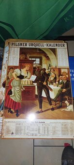 Cedule Plzeňský Prazdroj kalendář - 4