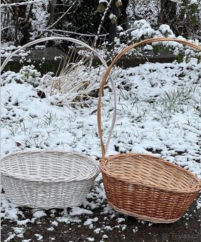 Proutěný košík «Ovál 1» - 4