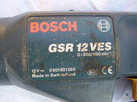 Akuvrtačka Bosch GSR 12 VES - 4