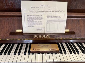Pianino Scholze se zárukou, doprava zdarma, včetně 1. Servis - 4