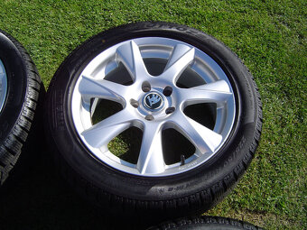 4 XZIMNÍ HLINÍKOVÁ KOLA ŠKODA OCTAVIA SCOUT, YETI 225/50 R17 - 4