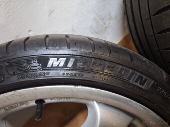 Alu kola R18 5x112 Holzel eMotion + letní 225/40/18 Michelin - 4