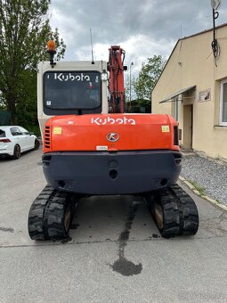 Pásový bagr KUBOTA KX080-3,8195 kg, Klima - 4