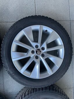 Zánovní zimní original alu sada Škoda Kamiq - Braga 205/55 1 - 4