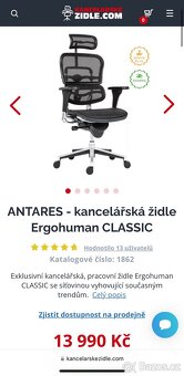 kancelářská židle Antares Ergohuman - 4