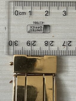 Zlato / zlatý panský náramek Versace 585/1000 - 4