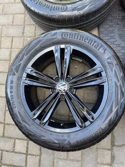 ORIGINÁL Alu Volkswagen TIGUAN Sebring R18, 5x112 - TOP - 4