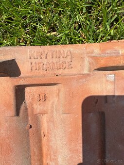 Staré pálené tašky Hranice – cca 450 ks - 4