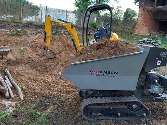 Pásový mini dumper Jansen RD 600 - 4