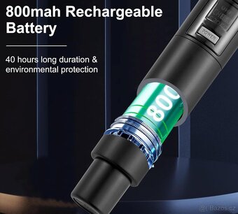 Bezdrátové mikrofony ALPOWL, dynamický mikrofonn - 4