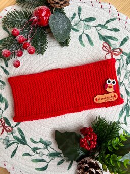 Dětská/dívčí čelenka ,, červená" NOVÉ - 4