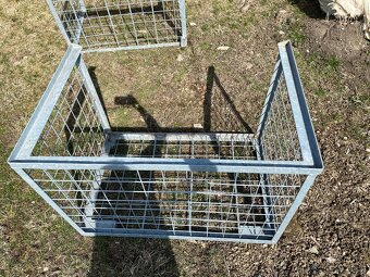 Klec na topné dřevo pozinkovaná - 4