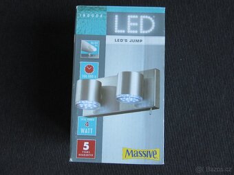 PRODÁM NOVÁ NÁSTĚNNÁ SVÍTIDLA MASSIVE(PHILIPS) - 4