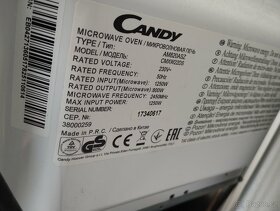 Candy mikrovlnná trouba nerez 22L - 4